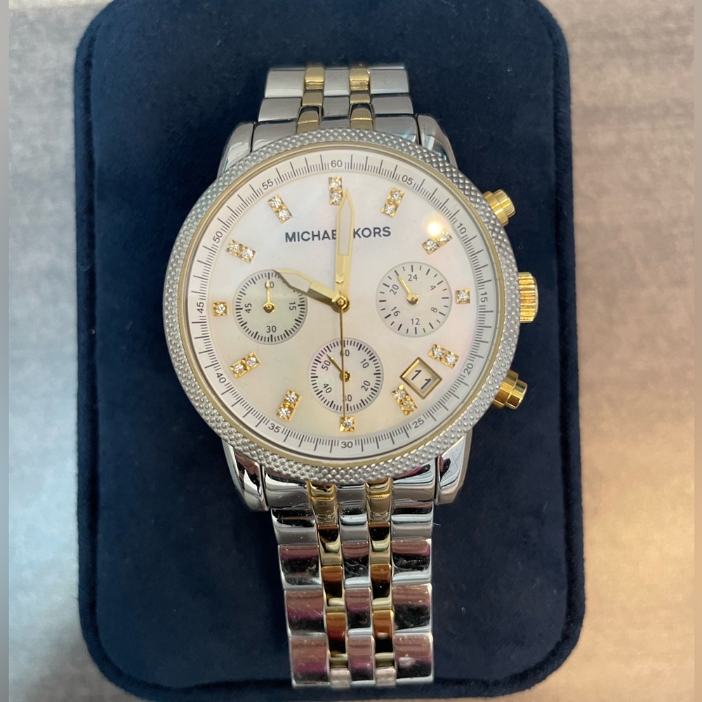 Michael Kors two tone women’s watch